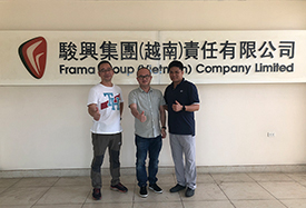 越南骏兴集团与3003新葡官方网站机签约